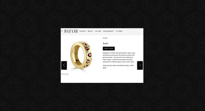 Harper's Bazaar - Anadi Ring